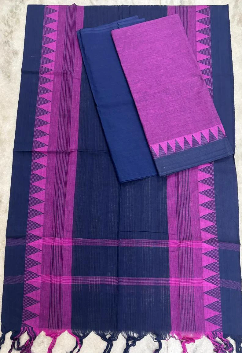 Handloom Cotton 3 Piece Dress Material